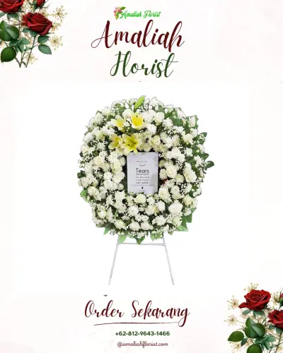 Krans Bunga Duka Cita di Sumberjati